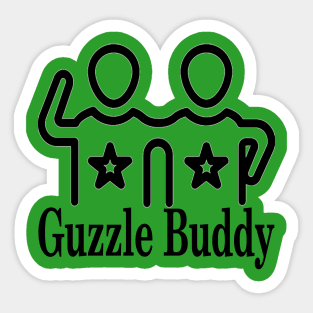 Guzzle Buddy Sticker